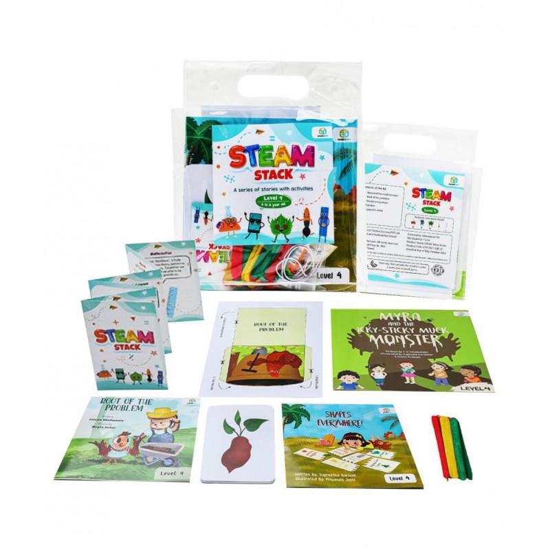 Sparklebox STEAM Stack Level 4 STEAM Collection – 1 | Ideal for children aged 6 years and above
