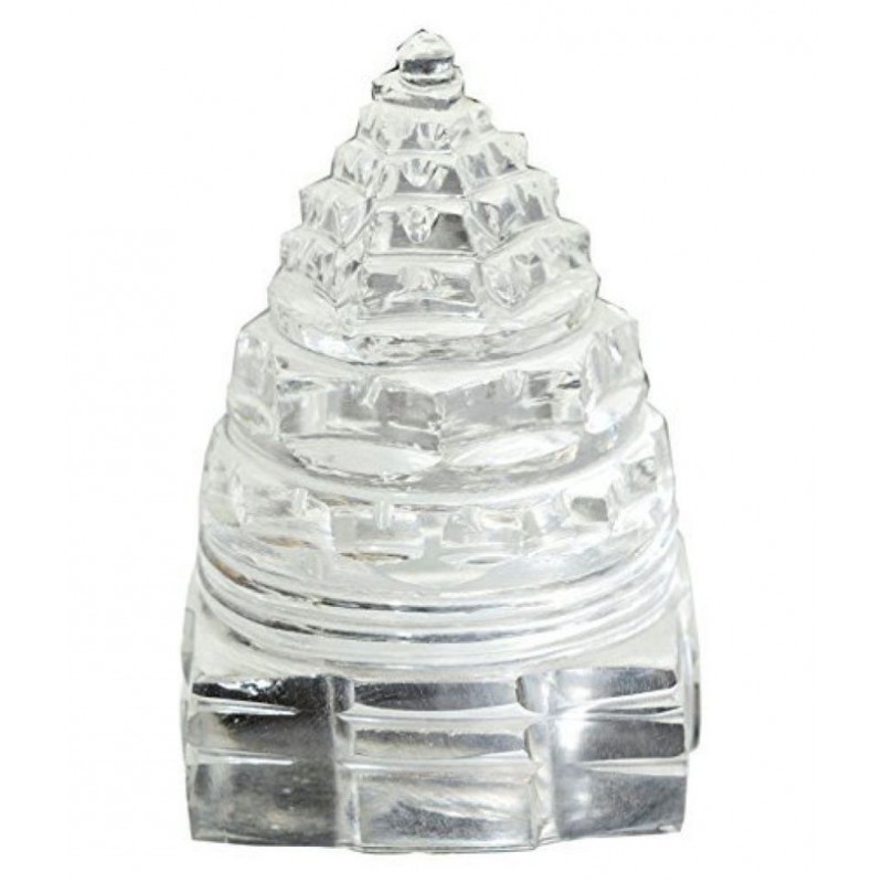 Sphatik shree yantra with lab certificate of Authenticity 12-15gm Sphatik Shree Shri Yantra of Pure Natural Quartz Crystal Sphatik Gemstone