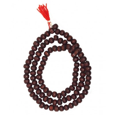 Spherulemuster Combo of Chandan Jap Malas in Red/White/Brown/Badami -Set of 4