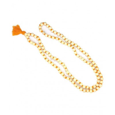 Spherulemuster Lal Chandan Tulsi Node Jap Mala with Ashtagandha Chandan Tika-Set of 2 Malas