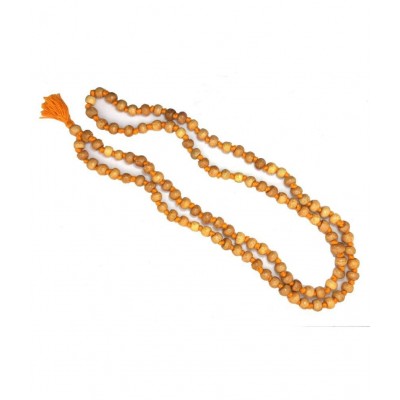 Spherulemuster Lal Chandan and Haldi Jap Mala with Ashtagandha Chandan Tika-Set of 2 Malas