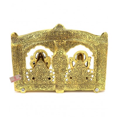 Spherulemuster Laxmi Ganesh Aluminium Idol