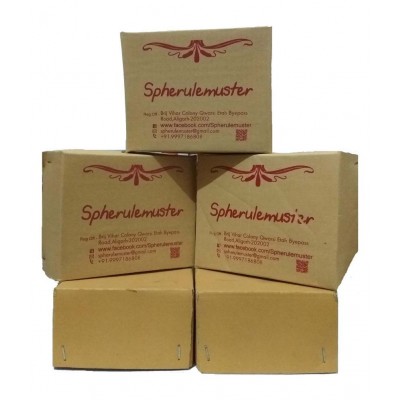 Spherulemuster Mitti Designer Diya/Deepak for Pooja Set of (15 pc Diya) with Diya batti (50pc)-Clay Material