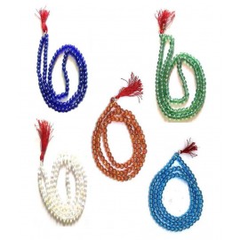 Spherulemuster Multicolour (Blue/Green/White Crystal/Red/Orange) MalaS - Set of 5 Packs