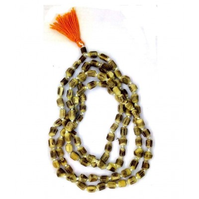 Spherulemuster Original Tulsi Mala Sumarini with Cotton  Gomukhi Beg for Neck and Wrist Wearing -Set of 4 ||Free Chandan Tika||