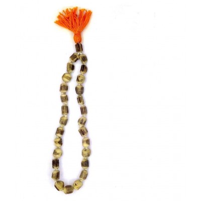 Spherulemuster Original Tulsi Mala Sumarini with Cotton  Gomukhi Beg for Neck and Wrist Wearing -Set of 4 ||Free Chandan Tika||