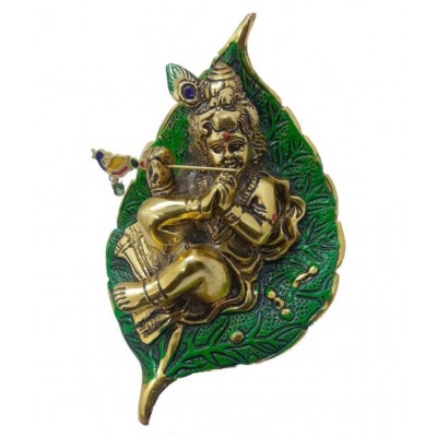 Spherulemuster Patta Bal Gopal with murli- Metal