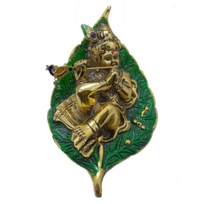 Spherulemuster Patta Bal Gopal with murli- Metal