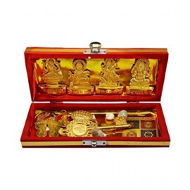 Spherulemuster Shri Dhan Varsha Laxmi Kuber Bhandari Yantra with Chandan Tika