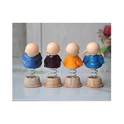 Spreading Smiles Assorted Resin Figurines - Pack of 4