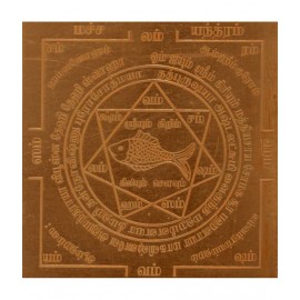 Sri Bakthi Today Matsya Yantra Macha Yantra Tamil Copper