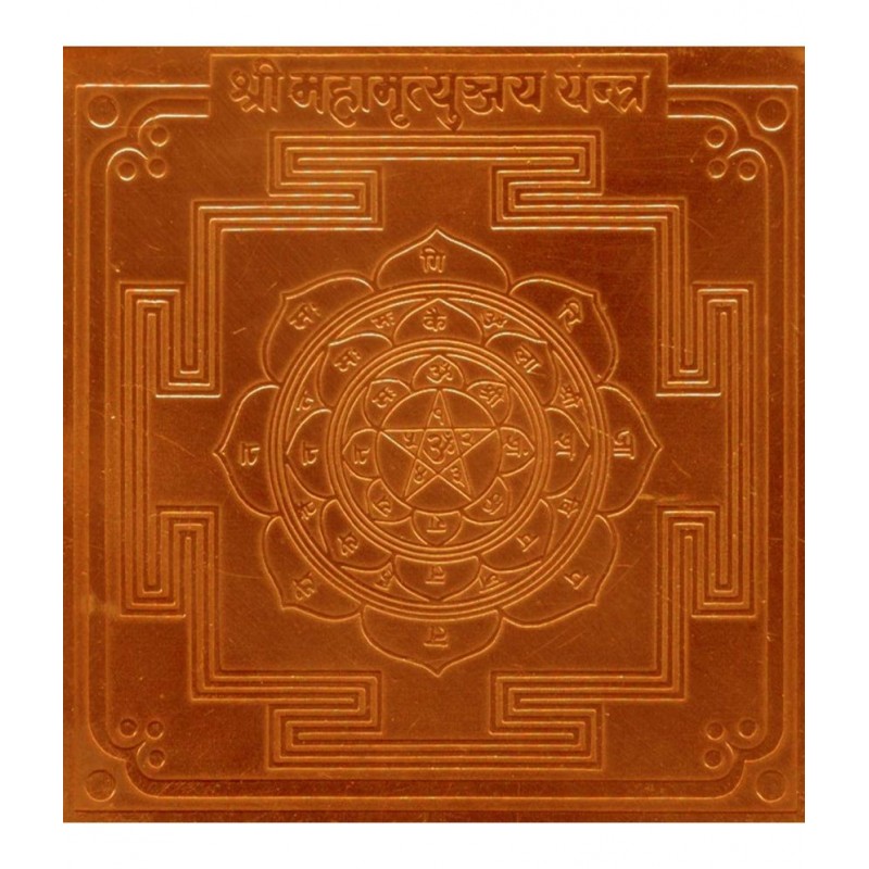 Sri Bakthi Today Sri Maha Mrutyunjaya Yantra Mrityunjay Yantram