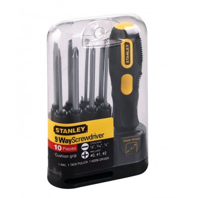 Stanley - Screwdrivers & Keys - 62-511-22 9 Way Screwdriver Set