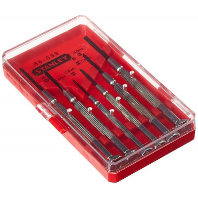 Stanley Screwdriver & Keys - (66-039) Precision Screwdriver Set - 6 Piece