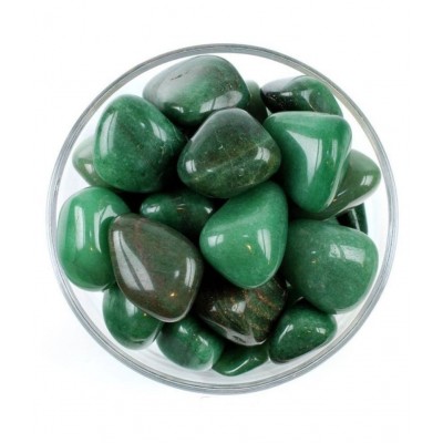Star Gems Green Jade Natural Agate Tumbled Stones,