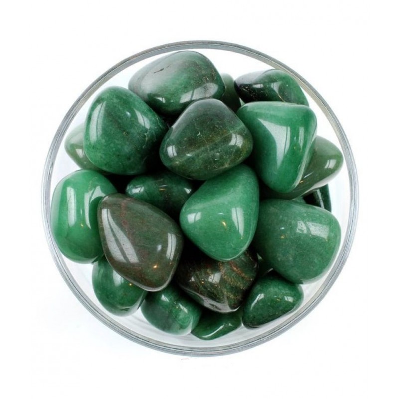 Star Gems Green Jade Natural Agate Tumbled Stones,