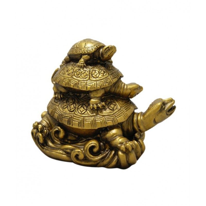 Starstell Feng Shui Three Tiered Tortoises For Health Wealth And Luck