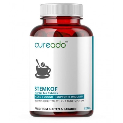 Stemkof Herbal Tea Tablets: Tea for Cold and Cough/ Tea for Cold/ Best Herbal Tea Supplements/ Immunity Tea/ Cough Tea/ Immunity Booster/ Herbal Kadha/ Kwath (30 Tablets) Stemkof Herbal Tea Tablets: Tea for Cold and Cough/ Tea for Cold/ Best Herbal Tea Supplements/ Immunity Tea/ Cough Tea/ Immunity Booster/ Herbal Kadha/ Kwath (30 Tablets)