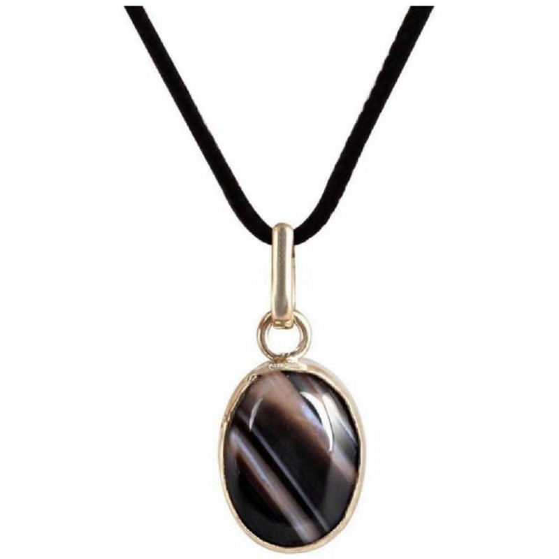 Sulemani Hakik Aqeeq Black Akik Kala Haqiq Panchdhatu Pendant Locket with Lab Certificate Silver Chalcedony Stone Pendant