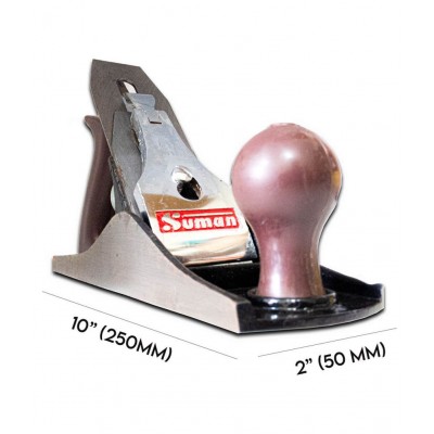 Suman Steel Block Carpenter Plane 10-inch 1 Hand Tool