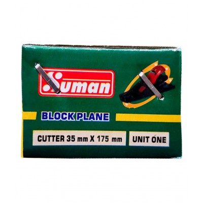 Suman Steel Block Carpenter Plane 7-inch with Blade 1 Hand Tool