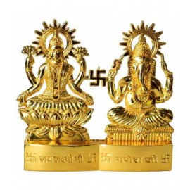 Sumoni Laxmi Ganesh Brass Idol