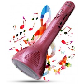 Superior Quality Wireless Karaoke Microphone- Multicolor
