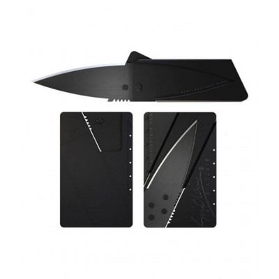 Supreme Credit Card Sharp Folding Safety Portable Pocket Wallet Knife