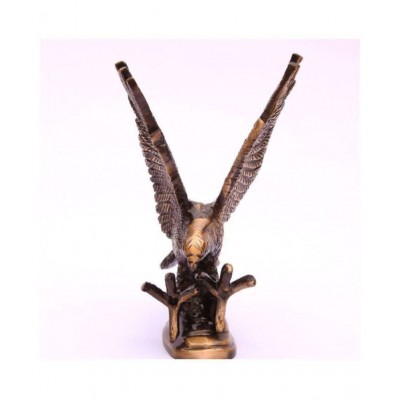 Susajjit Decor Brown Brass Sculptures - Pack of 1