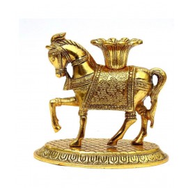 Susajjit Decor Gold Aluminium Figurines - Pack of 1