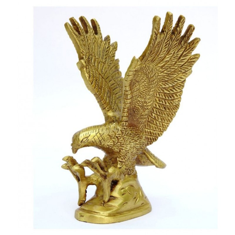 Susajjit Decor Yellow Brass Figurines - Pack of 1