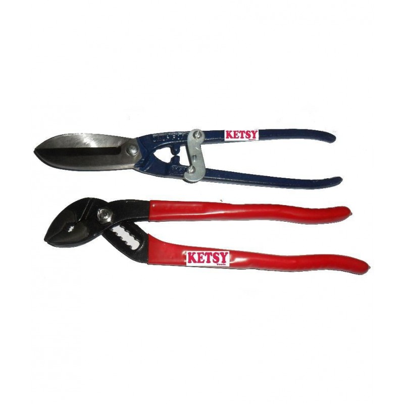 Sy Enterprises Red Carbon Steel Home Tool Kit