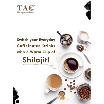 TAC - The Ayurveda Co. 100% Pure & Natural Shilajit / Shilajeet Raw Liquid Resin for Immunity, Metabolism & Enhanced Stamina 20gm TAC - The Ayurveda Co. 100% Pure & Natural Shilajit / Shilajeet Raw Liquid Resin for Immunity, Metabolism & Enhanced Stamina 20gm