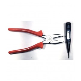 TAPARIA Set of 2 Hand Tool Combo (Plier 210mm/Digital Tester (MDT-81)