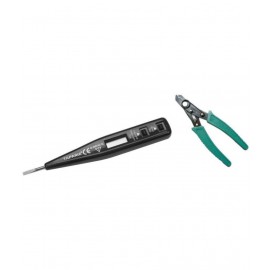 TAPARIA Set of 2 Hand Tool Combo (Wire Stripper & Cutter (WS06)/Digital Tester (MDT81)