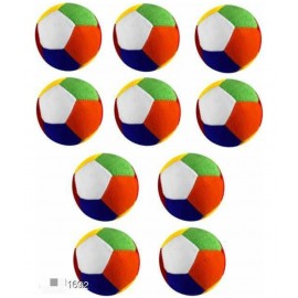 TEN SOFT BALLS SMALL SIZE (10 CM)
