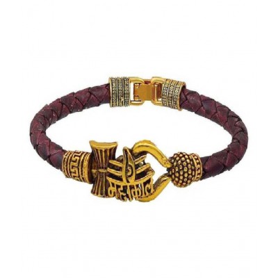 TEVATIYA'S MAHAKAL and Damroo Shiva Kada Bracelet for Men and Women
