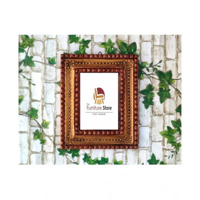 TFS Wood Wall Hanging Antique Single Photo Frame - Pack of 1
