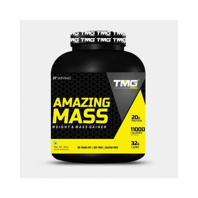 THE MUSCLE GUIDE Weight Gainer 5 lb Weight Gainer Powder