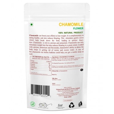 TRIKUND CHAMOMILE FLOWER Raw Herbs 50 gm