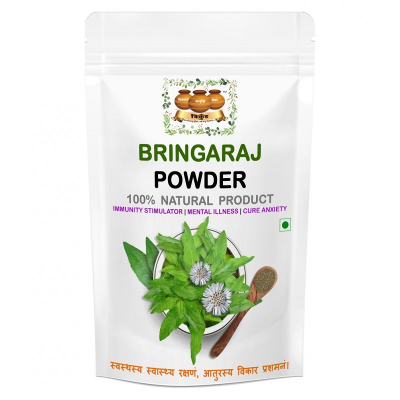 TRIKUND Dry BRINGARAJ leaf Powder 100 gm Pack Of 1