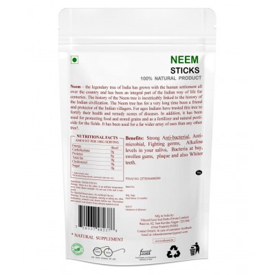 TRIKUND NEEM STICKS Raw Herbs 1 kg