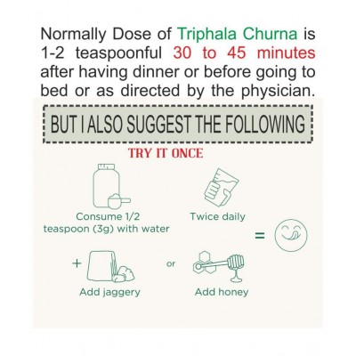 TRIPHLA DIGESTION CARE ORGANIC by DR. THAPAR Powder 100 gm