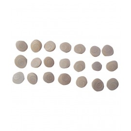 Take Thing White Gomati Chakra 21 Pcs