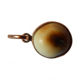 Take Thing White Gomati Chakra Pendant (Copper)