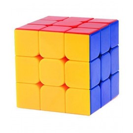 TamBoora High Stability Sticker Less Smooth Swing 3X3X3 Speed Cube for Faster Movement (Assorted)