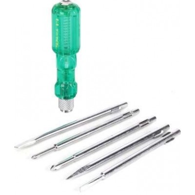 Taparia 812 Screw Driver Set with Neon Bulb