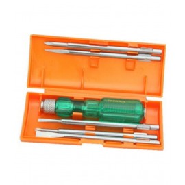 Taparia 812 Screw Driver Set with Neon Bulb