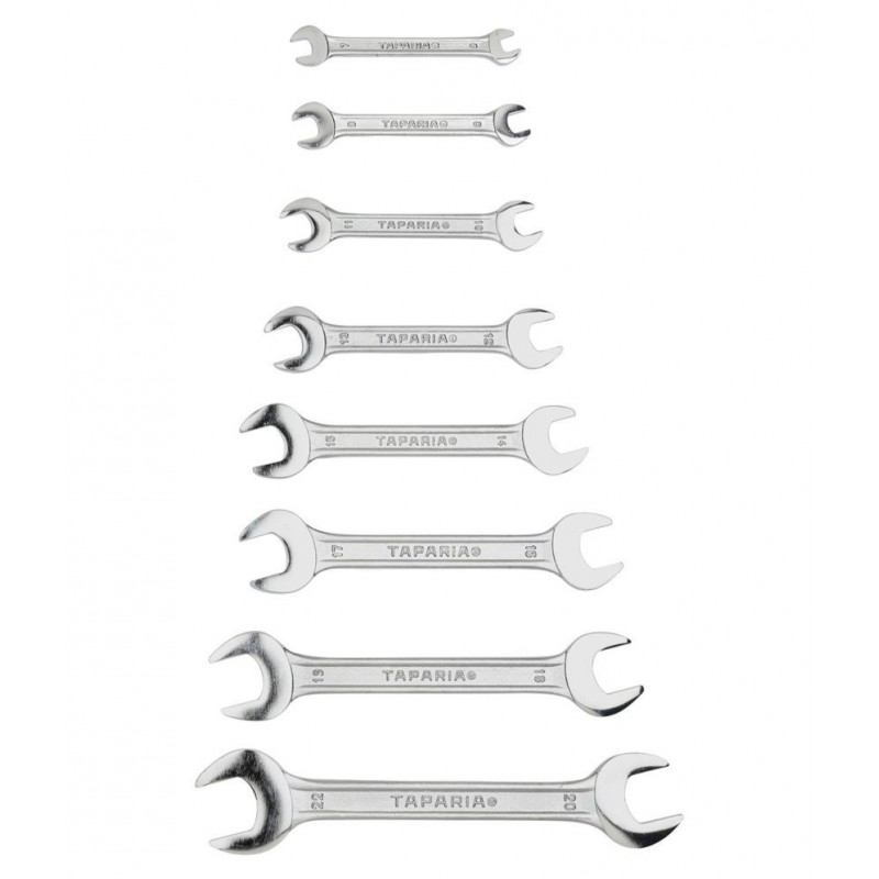 Taparia DEP-08 Socket Wrench Double Ended Spanner Set