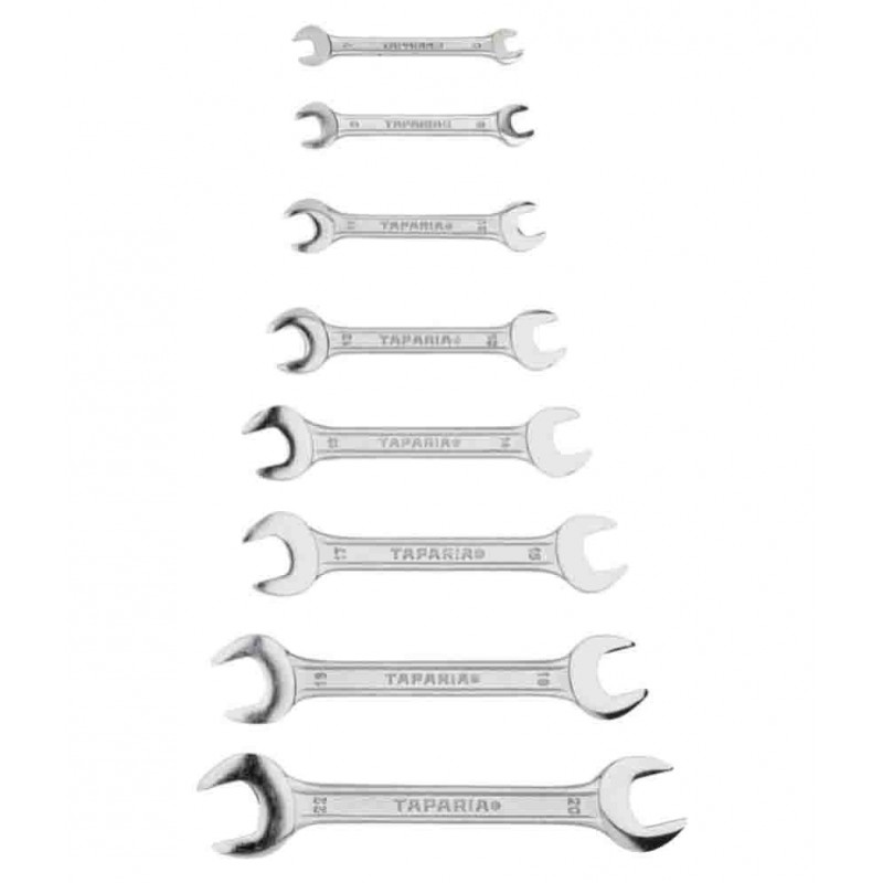 Taparia Open End Spanner Set of 8 Pc